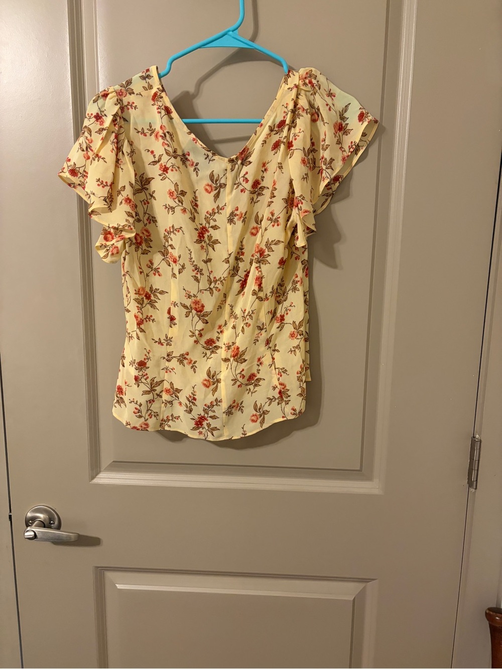 Reformation Ramona Top Yellow - Size 8 - Picture 6 of 8